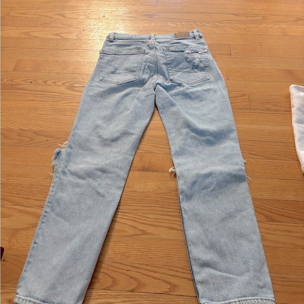 American Eagle ripped jeans